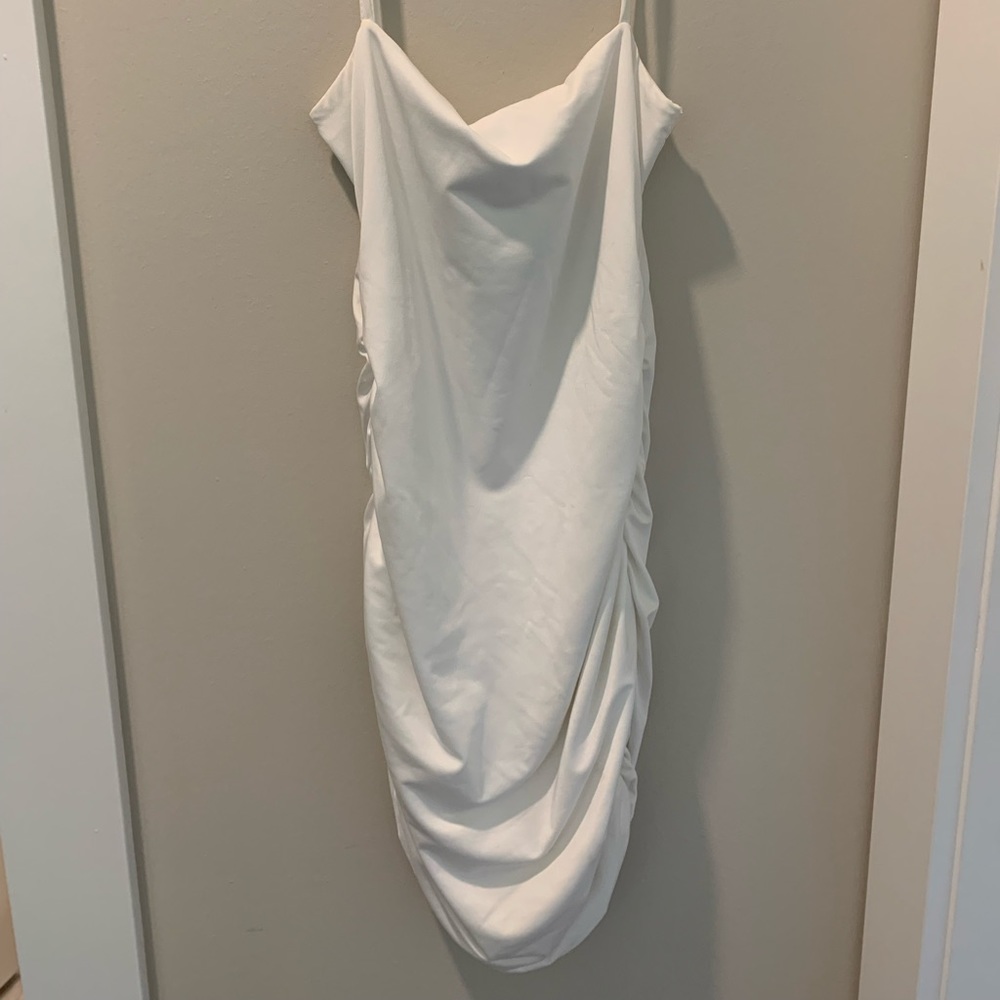 white dress